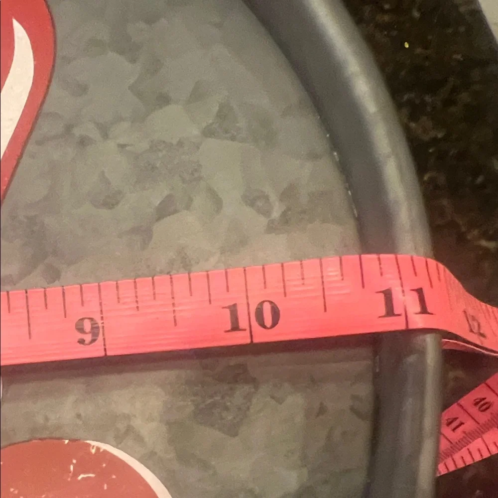 Candy Cane Metal Cake Stand Serving Piece